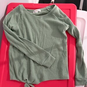 Ganni Green Kids Sweater